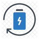 Aufladen Batterie Strom Symbol