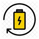 Aufladen Batterie Strom Symbol