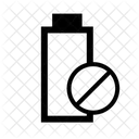 Akku leer  Symbol