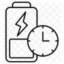 Batterielebensdauer  Symbol