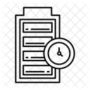 Batterielebensdauer Symbol
