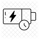 Akkulaufzeit Akku Ladung Symbol