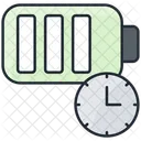 Akkulaufzeit Akku Ladung Symbol