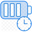 Batterielebensdauer  Symbol