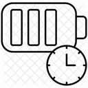 Batterielebensdauer  Symbol