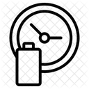 Batterielebensdauer  Symbol