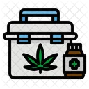 Cannabis Behandlung CBD Symbol