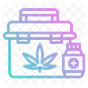 Cannabis Behandlung CBD Symbol