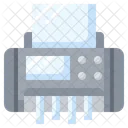 Aktenvernichter  Symbol