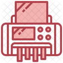 Aktenvernichter  Symbol