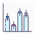 Kursdiagramm Balkendiagramm Graph Symbol