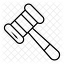 Aktion Ordnung Hammer Symbol
