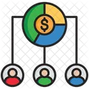 Aktionare Team Geld Symbol