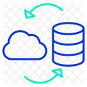 Irefresh Cloud Datenbank Aktualisieren Cloud Server Neu Laden Symbol