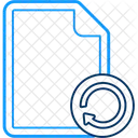 Update Pfeil Dokument Symbol