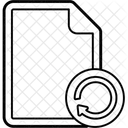 Update Pfeil Dokument Symbol
