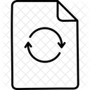 Update Dokument Datei Symbol