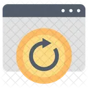 Aktualisieren Neuladen Synchronisieren Symbol