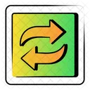 Pfeile aktualisieren  Symbol