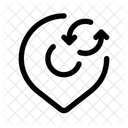 Standort aktualisieren  Symbol