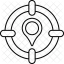 Aktueller Standort  Symbol