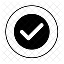 Akzeptieren Genehmigen Prufen Symbol