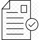 Akzeptierte Datei  Symbol
