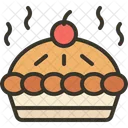 Pastel Tarta De Manzana Panaderia Icon