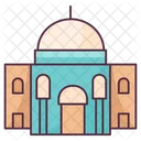 Dome Of The Rock Qubbat Al Sakhrah Historic Mosque Icon