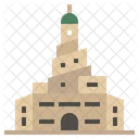 Al Fanar Mosque Spiral Mosque In Doha Qatar Icon