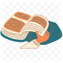Quran Sheet Opened By Hand Qoran Quran Icon