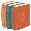Stack Of Quran Vertically A Quran Stack Icon