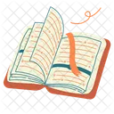 Opened Quran Blown By The Wind Open Quran Ramadan Icon