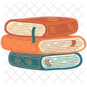 Stack Of Quran Horizontally Quran Muslim Icon