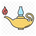 Aladdin Lamp Icon