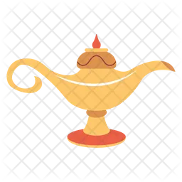 Aladdin Lamp  Icon
