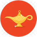 Aladdins Lampe Marchen Flaschengeistlampe Symbol