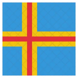 Aland Flag Icon