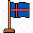 Aland Islands Ax Flag Icon