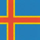 Aland Islands Flag Icon