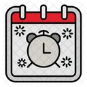 Alarm Clock Calendar Icon