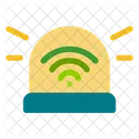 Flat Wifi Internet Icon
