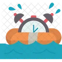 Alarm Clock Lifebuoy Icon