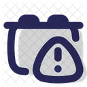 Alarmakku Warnung Benachrichtigung Symbol
