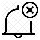 Alarm Bell Disable Icon
