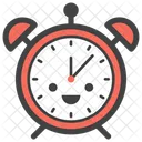 Alarm Clock Emoticon Emotion Icon