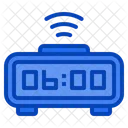 Alarm Clock Wifi Iot Internet Icon