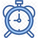 알람 시계 시간 및 날짜 경고 아이콘