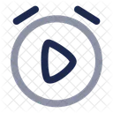 Alarm Play Time Clock Icon