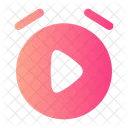 Alarm Play Time Clock Icon